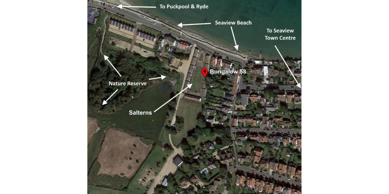 2 Bedroom Bungalow Sv58, Seaview, Isle Of Wight Free Wi-Fi Eksteriør billede